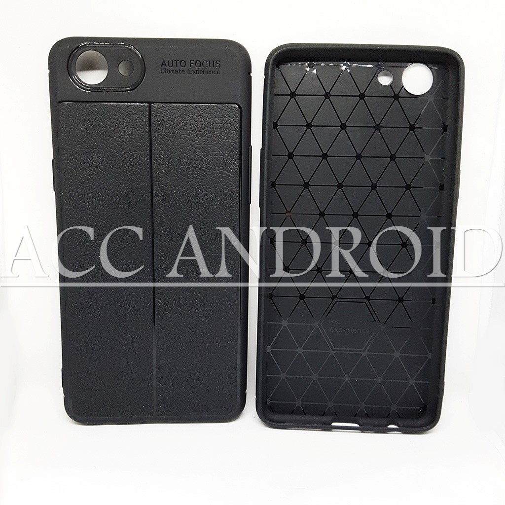 Auto Focus Oppo Realme One SoftCase AutoFocus motif Kulit Jeruk