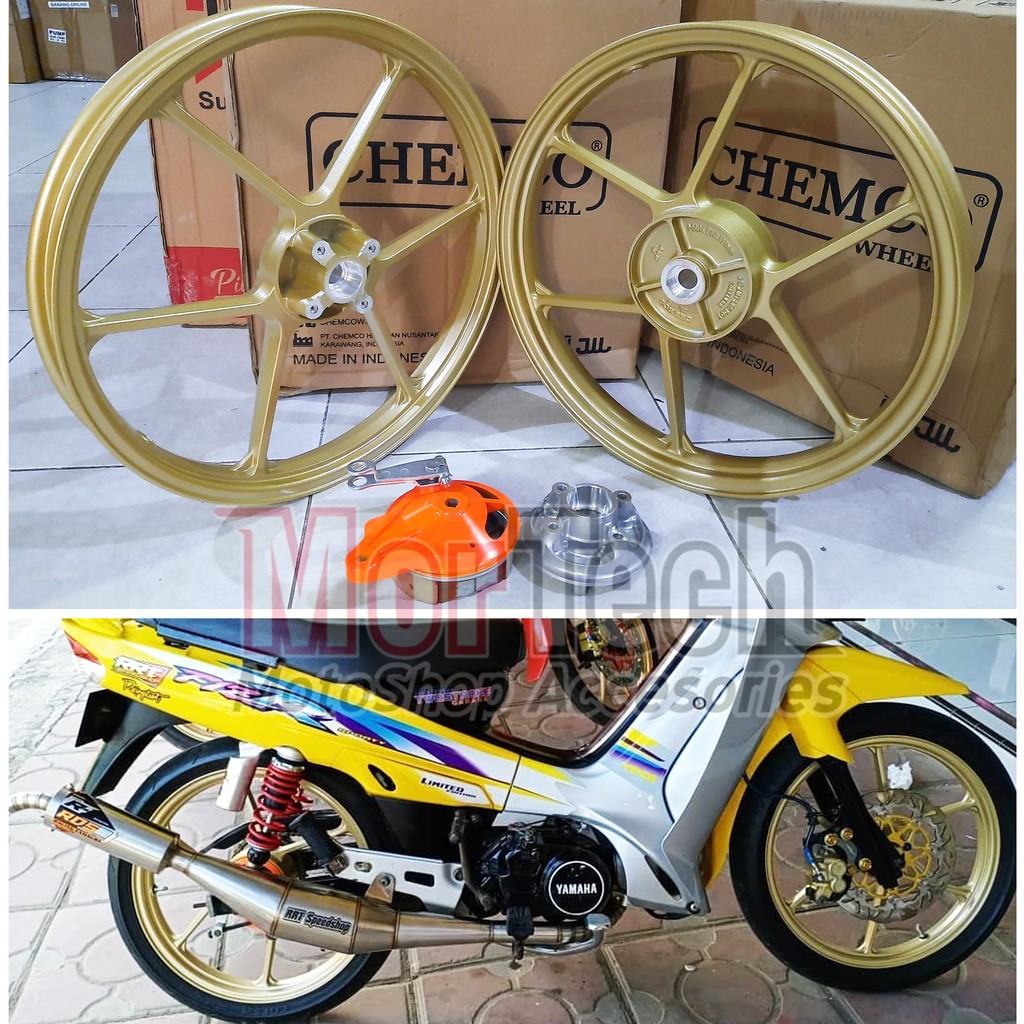 Velg BRT Chemco Velg Pelek Racing Chemco Nissin BRT Ring 17 160 & 185 JupiterZ F1 F1zr Fiz R Rx King
