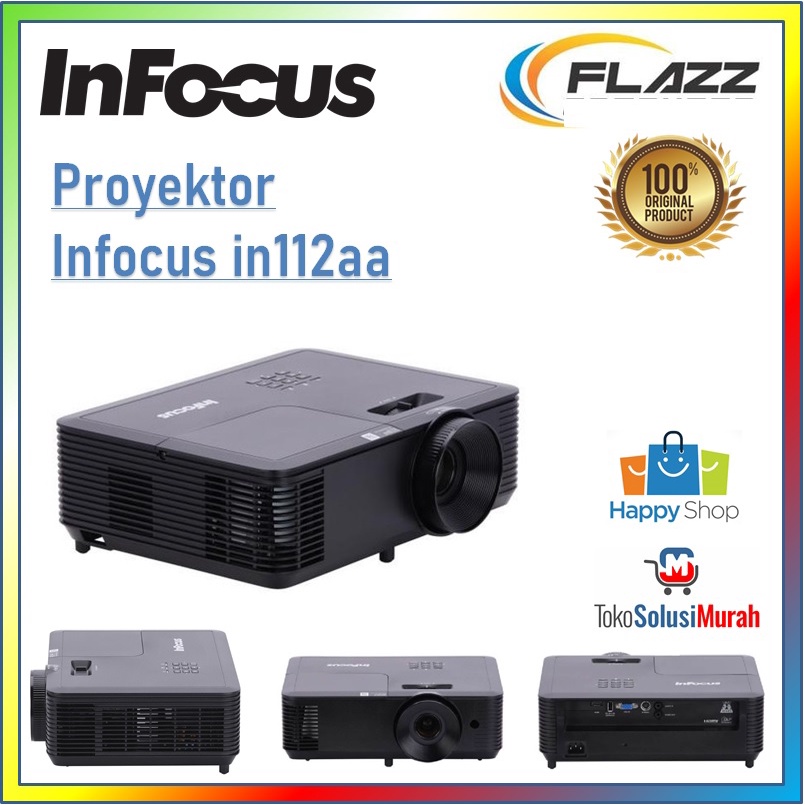PROYEKTOR INFOCUS IN112AA INFOCUS IN-112AA SVGA 3800 LUMENS IN112XV
