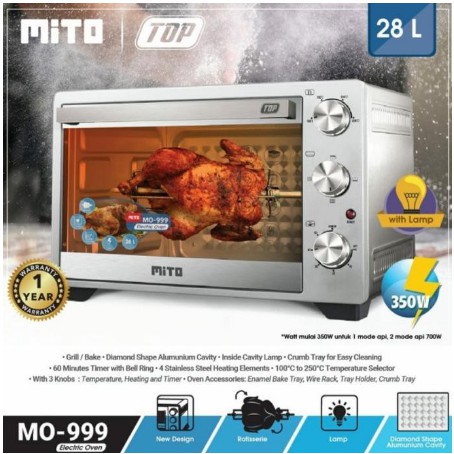 Mito Oven Listrik TOP MO 999
