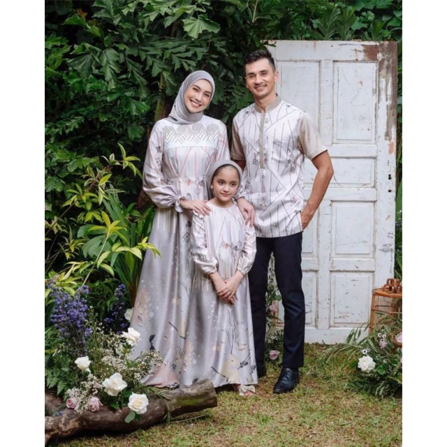 Kain Dr silk Motif Shazana harga setengah meter untuk couple, kemeja, gamis