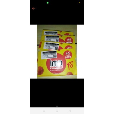 kartu perdana Indosat 8gb