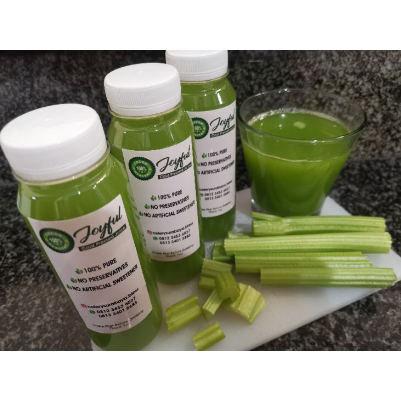 

Celery Jus seledri Detox Murni Fresh Made by order 250ml