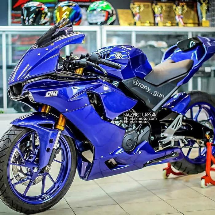 Headlamp R15 v3 topeng r15v3 kedok r15vva visor r15 yamaha R15V3 Kedok R15v3 Model R1 TERBARU.