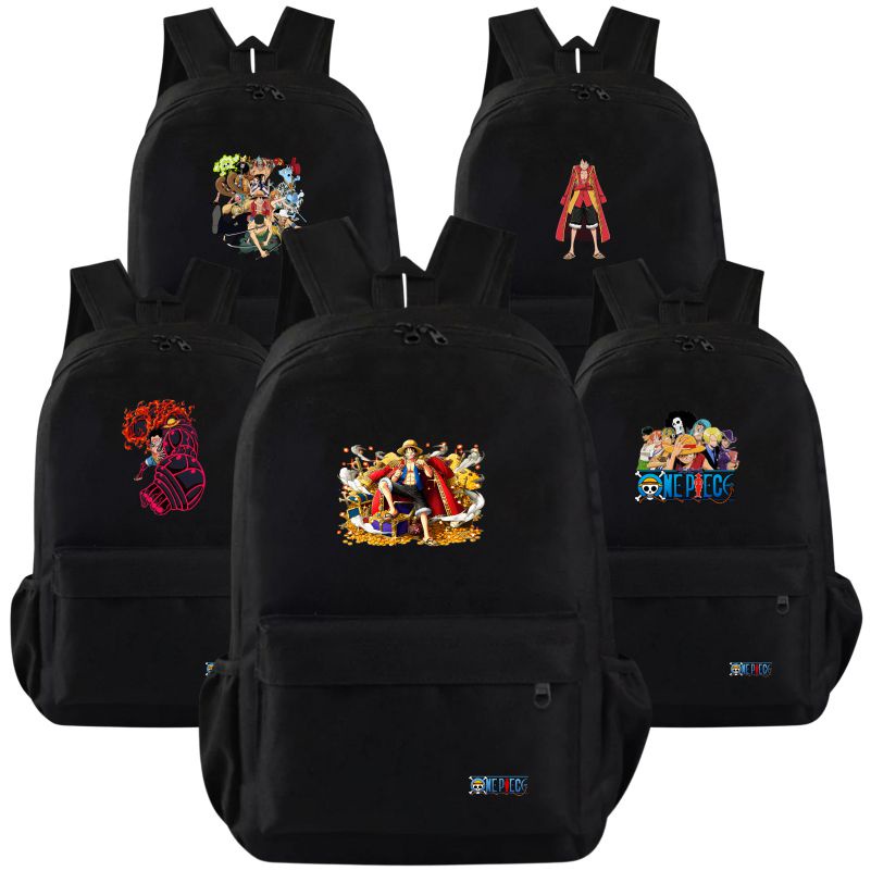 Tas Ransel Sekolah Anime One Piece Luffy Pria Tas One Piece Terbaru Karakter Kartun Tas Punggung