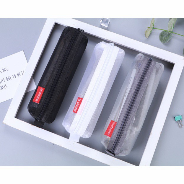

Tempat Pensil Transparan Simple Style