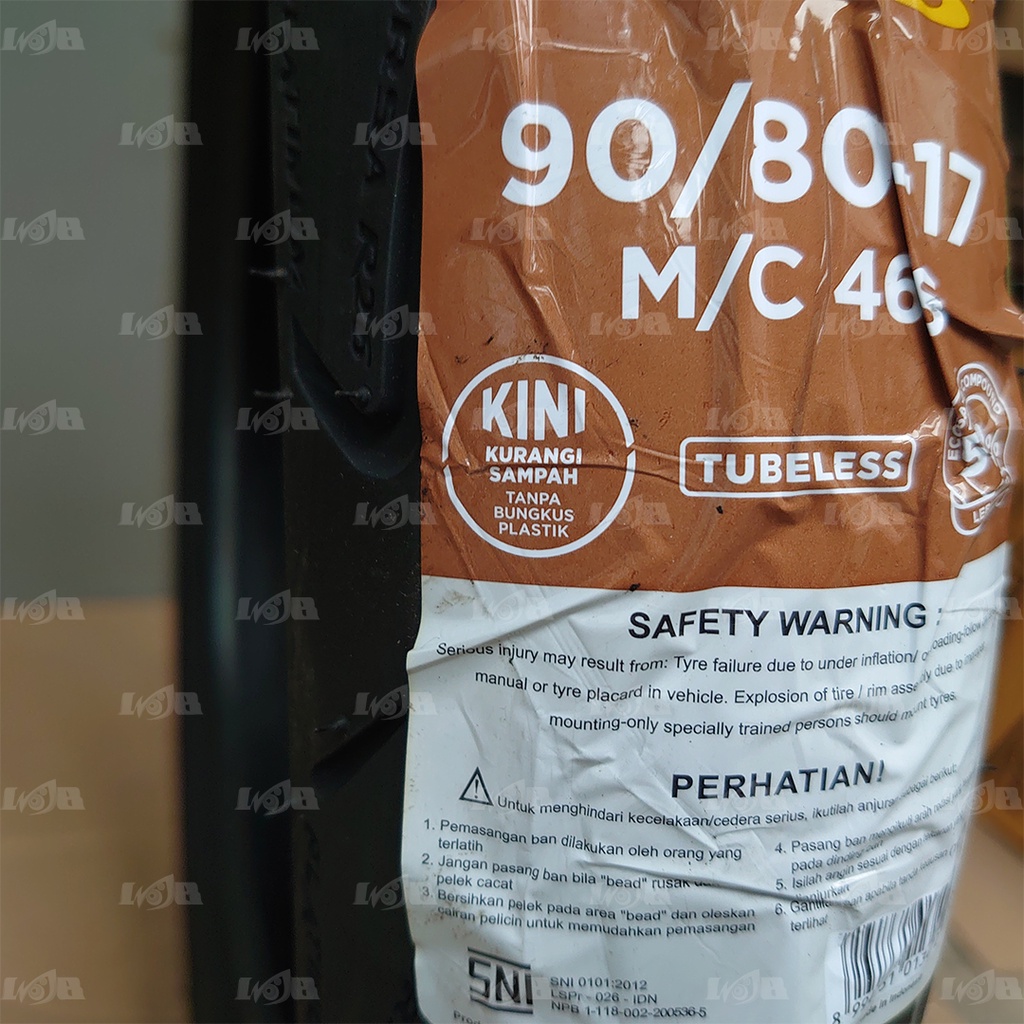 CORSA 90/80-17 R26 Platinum Ban Tubeless Soft Compound GSX 150R CBR 150 CBU Ninja 150R 2T Racing