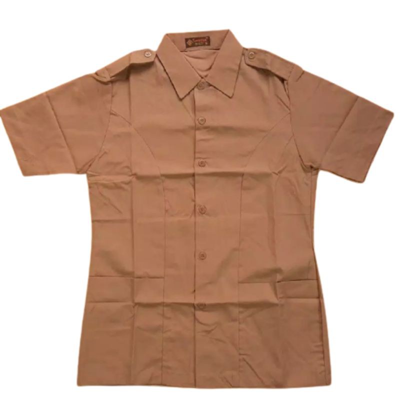 Baju pramuka pembina lengan pendek seragam pembina pramuka wanita