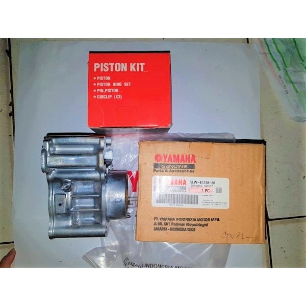 SALE -  Blok Seher &amp; Blok Mesin Mio Lama Set Piston Original Yamaha