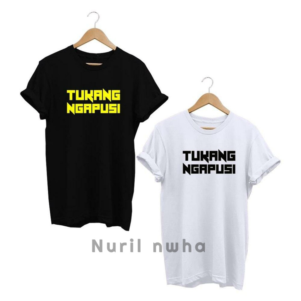 Fashion Kaos Kata Distro Premium Tukang Ngapusi