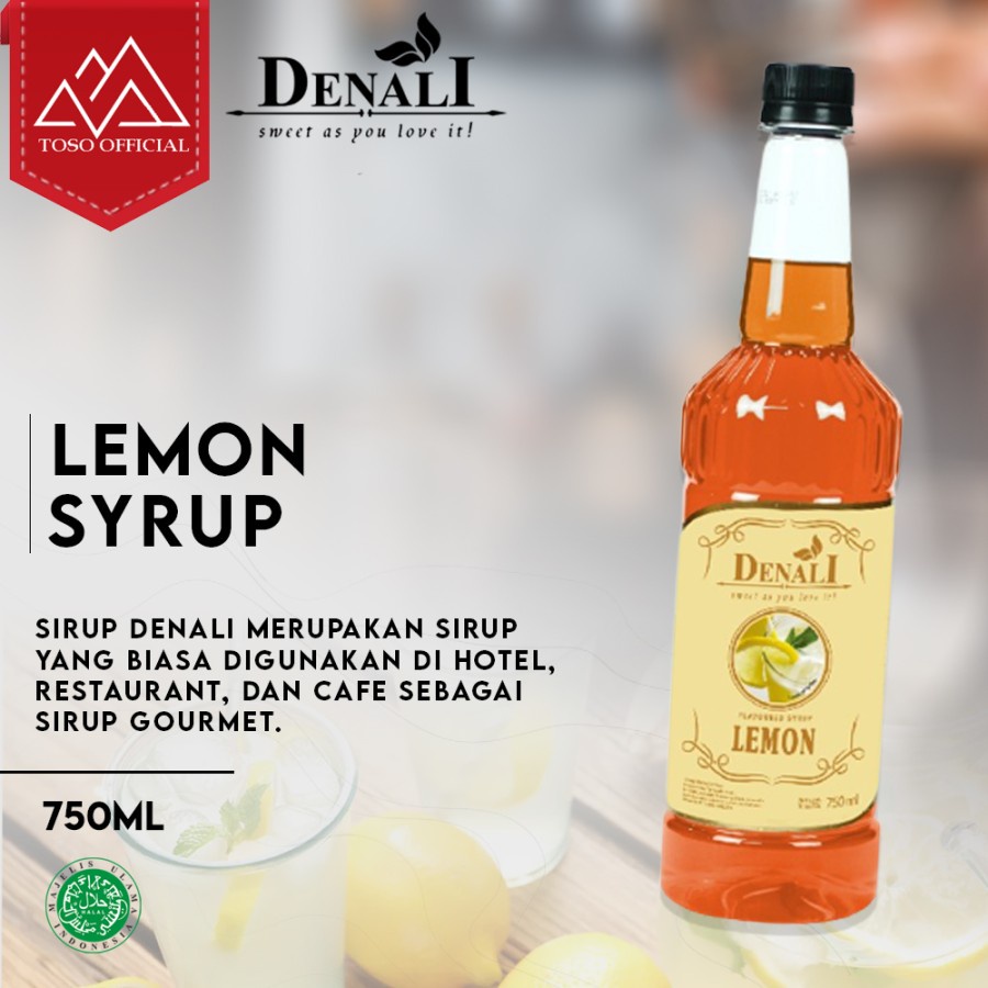 

Denali Sirup Flavour Lemon 750ml Syrup