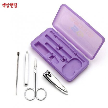 MANICURE PEDICURE SET GUNTING KUKU PINSET GUNTING ALIS ISI 4 SOUVENIR WEDDING 4IN1 VA217