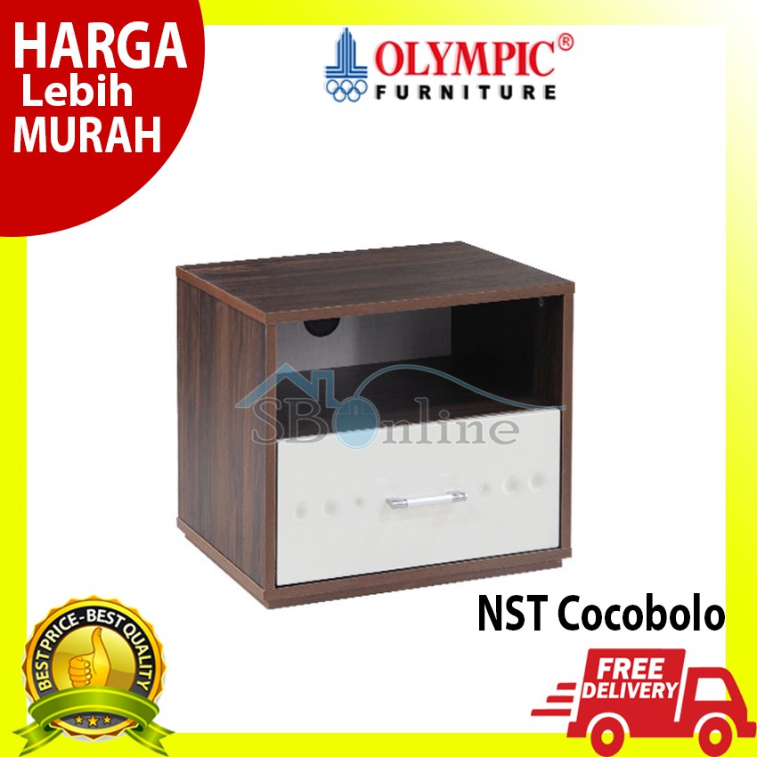 Tempat Penyimpanan / Olympic Gold Series Night Stand - NST Cocobolo