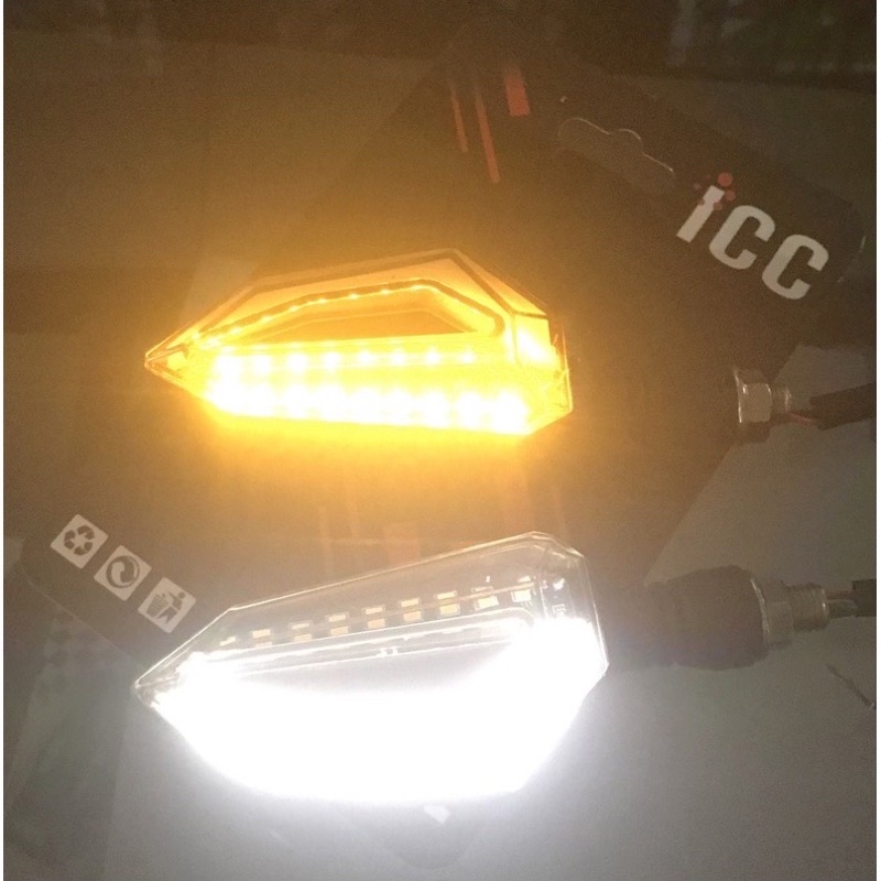 Sein Running Lampu Sen Led Running ICC MV Buat Aerox/Vario150/ADV/Vixion/Xabre/Cb150r/Verza/r15/R25