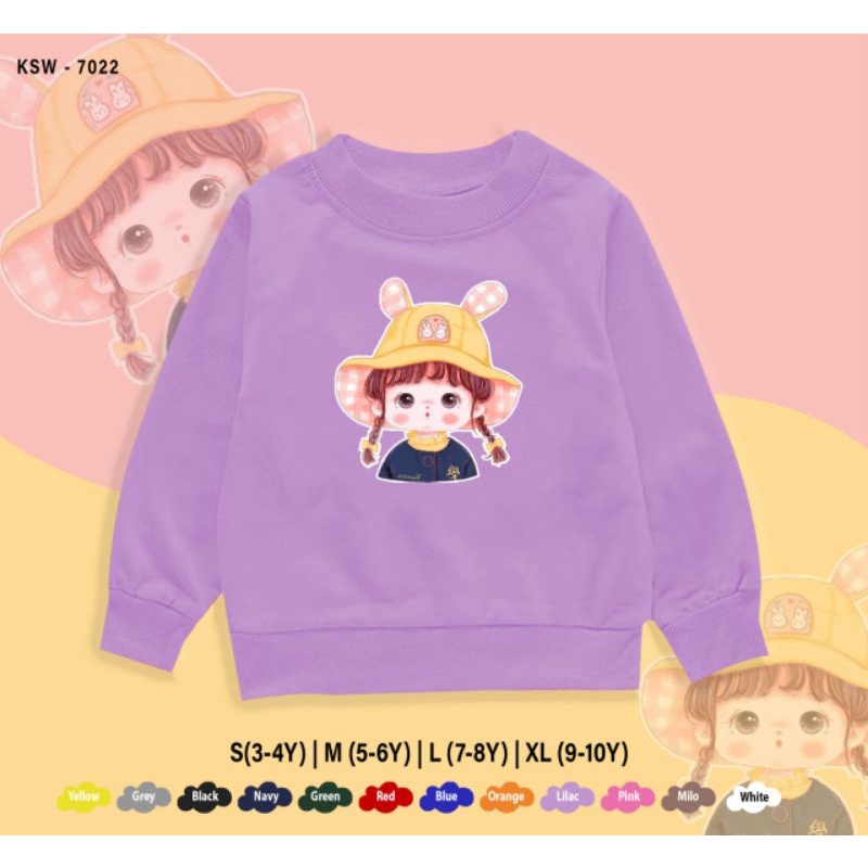 SWEATER ANAK BABY GIRL FLEECE PREMIUM UNISEX