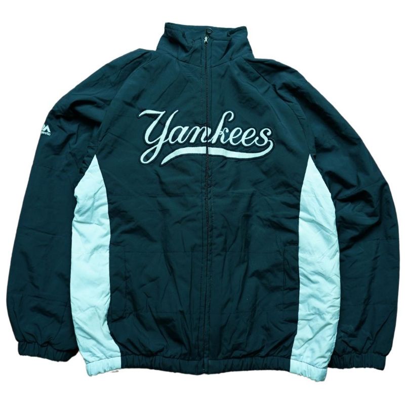 Jaket baseball majestic yankees MLB