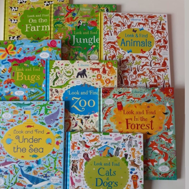 Usborne look and find bundling