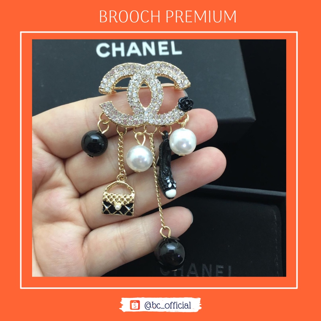 BCID Brooch Chanel Juntai / Bros Chanel Premium / Bros HIjab