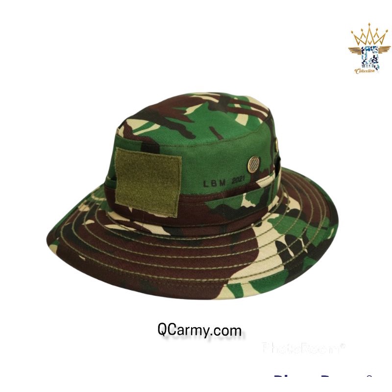 Topi rimba tni topi velbet tni topi rimba loreng malvinas