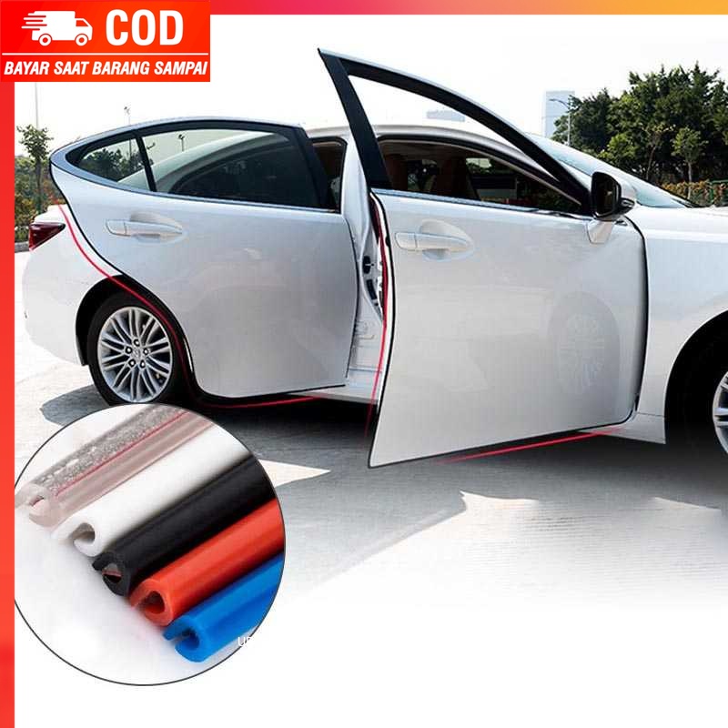 (100% BARANG ORI) OTOHEROES KAHNOS Rubber Strip Pintu Mobil Anti Collision 5M - QW556