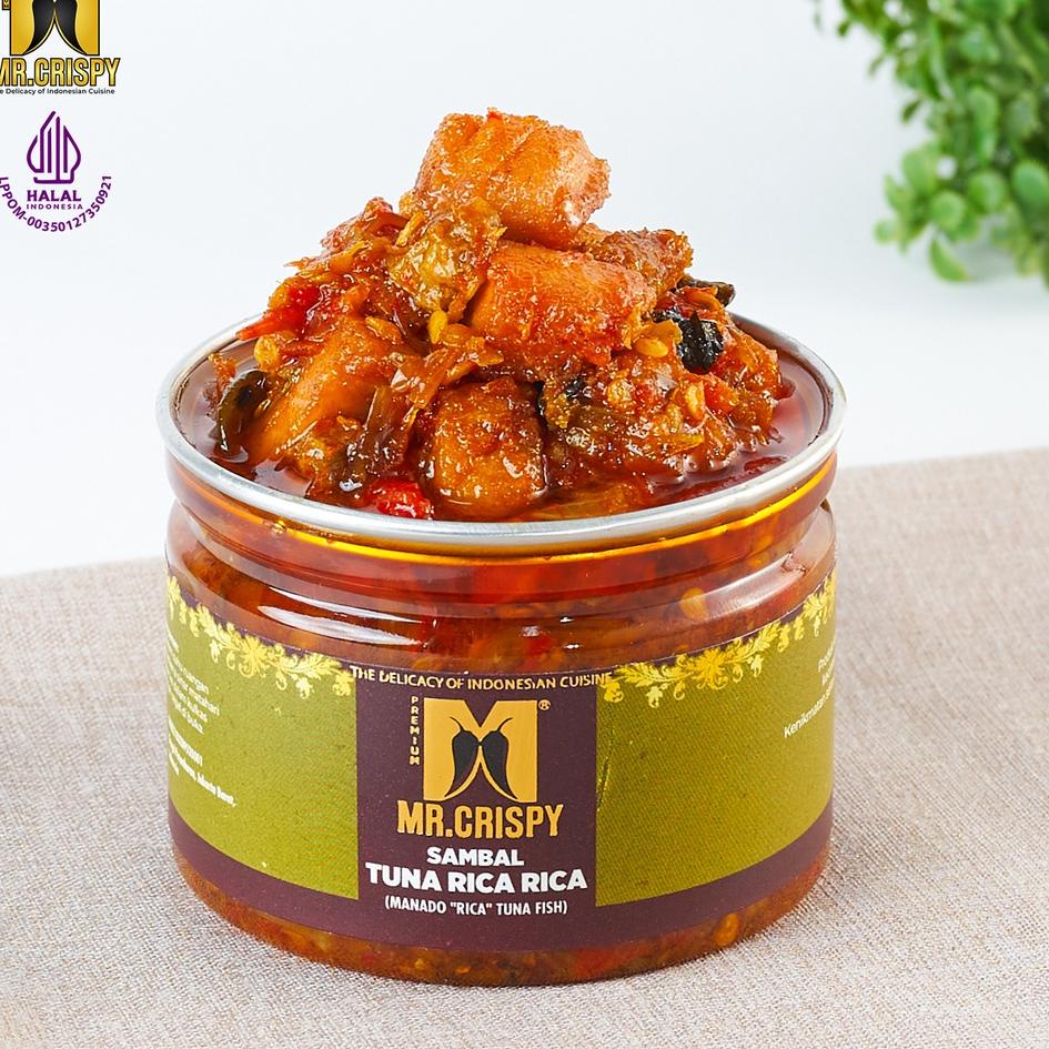 

Terlaris Sambal Tuna Rica Manado/Sambel Mr.Crispy ✓