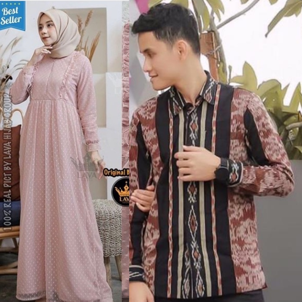 TERMURAH!!! BISA JUMBO BELI GAMIS GRATIS KEMEJA!! GAMIS BRUKAT PREMIUM BUSUI FRIENDLY DRESS KONDANGAN