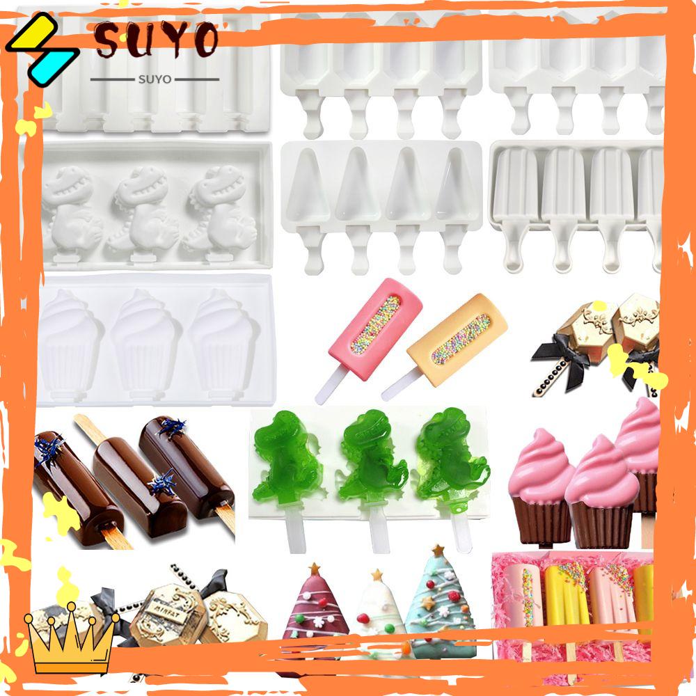 Suyo Cetakan Es Krim / Jelly / Cokelat Bahan Silikon