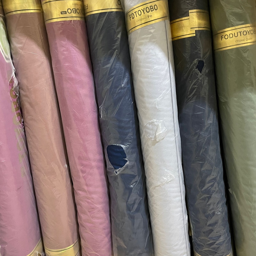 KAIN KATUN TOYOBO FODU [Harga per 1 Roll - Isi 40 Yard]