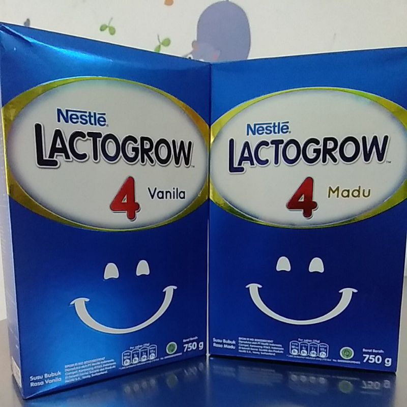 

lactogrow 4 madu/vanila 750g