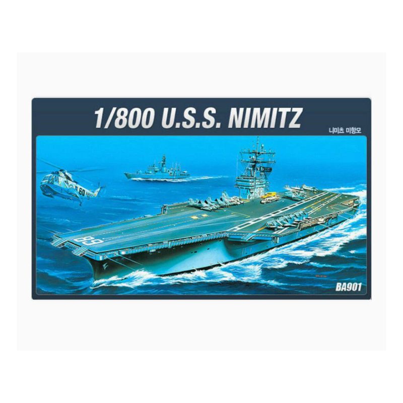 ACADEMY HOBBY MODEL KITS 1/800 AC14213 CVN – 68 USS Nimitz