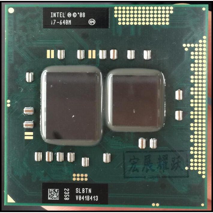 TRENDY INTEL CORE I7-640M PROCESSOR I7 640M NOTEBOOK LAPTOP CPU