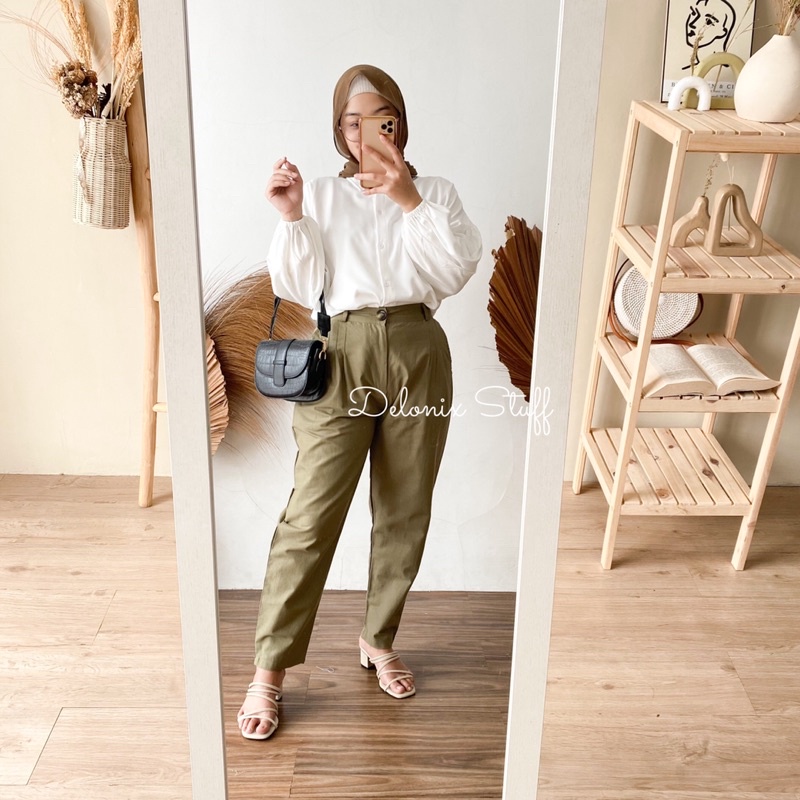 Faura linen pants