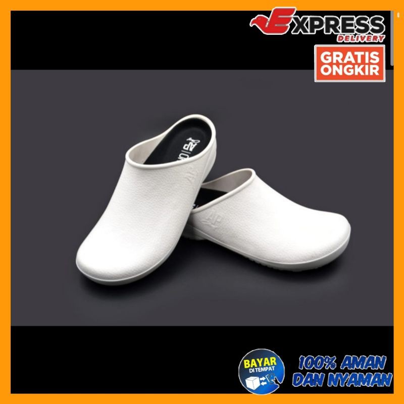 Sepatu Chef Koki Pria Wanita AP CHEF AP Boots Anti Minyak Anti Air