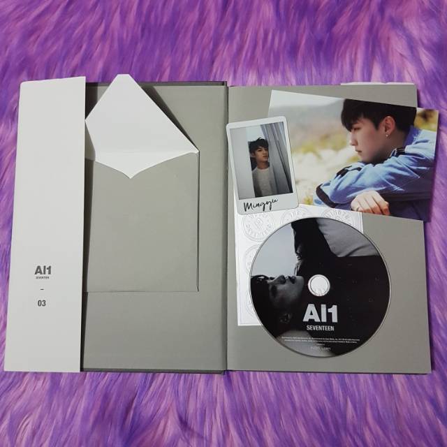 Album AL1 & ALL Seventeen Fullset Mingyu/Hoshi/Jun/The8 (+2 poster)