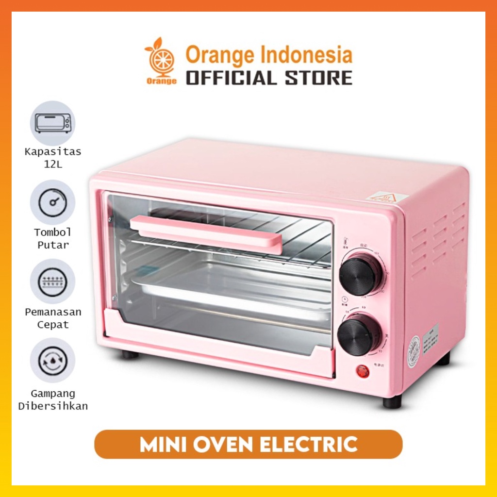 Oven Listrik Mini Electric Oven Microwave Penghangat Makanan Serbaguna 12 dan 22 Liter WHFUNITURE