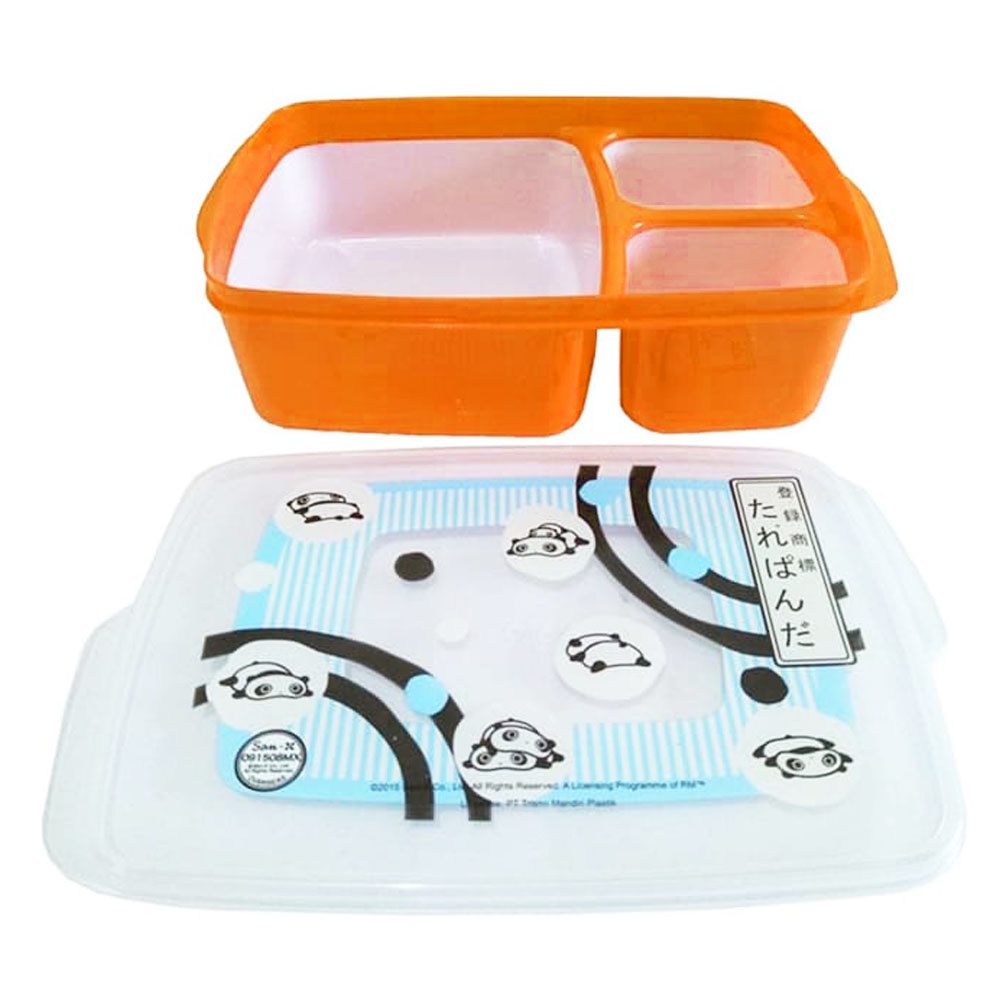 FM - Calista lunch box kotak makan 3 sekat food grade - Random Colour