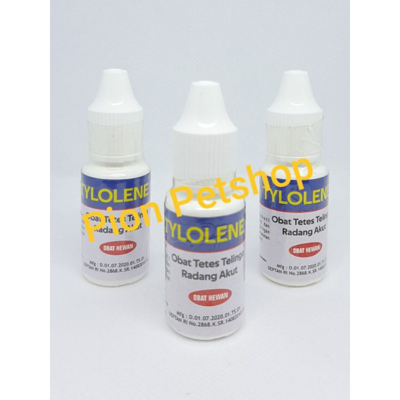 TYLOLENE 10 ml(OBAT TETES TELINGA KUCING) KUALITAS PATTEN