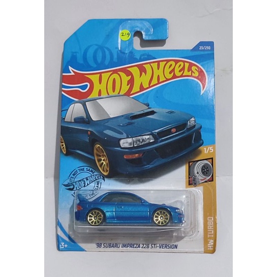 Hotwheels 98 Subaru Impreza 22B STi