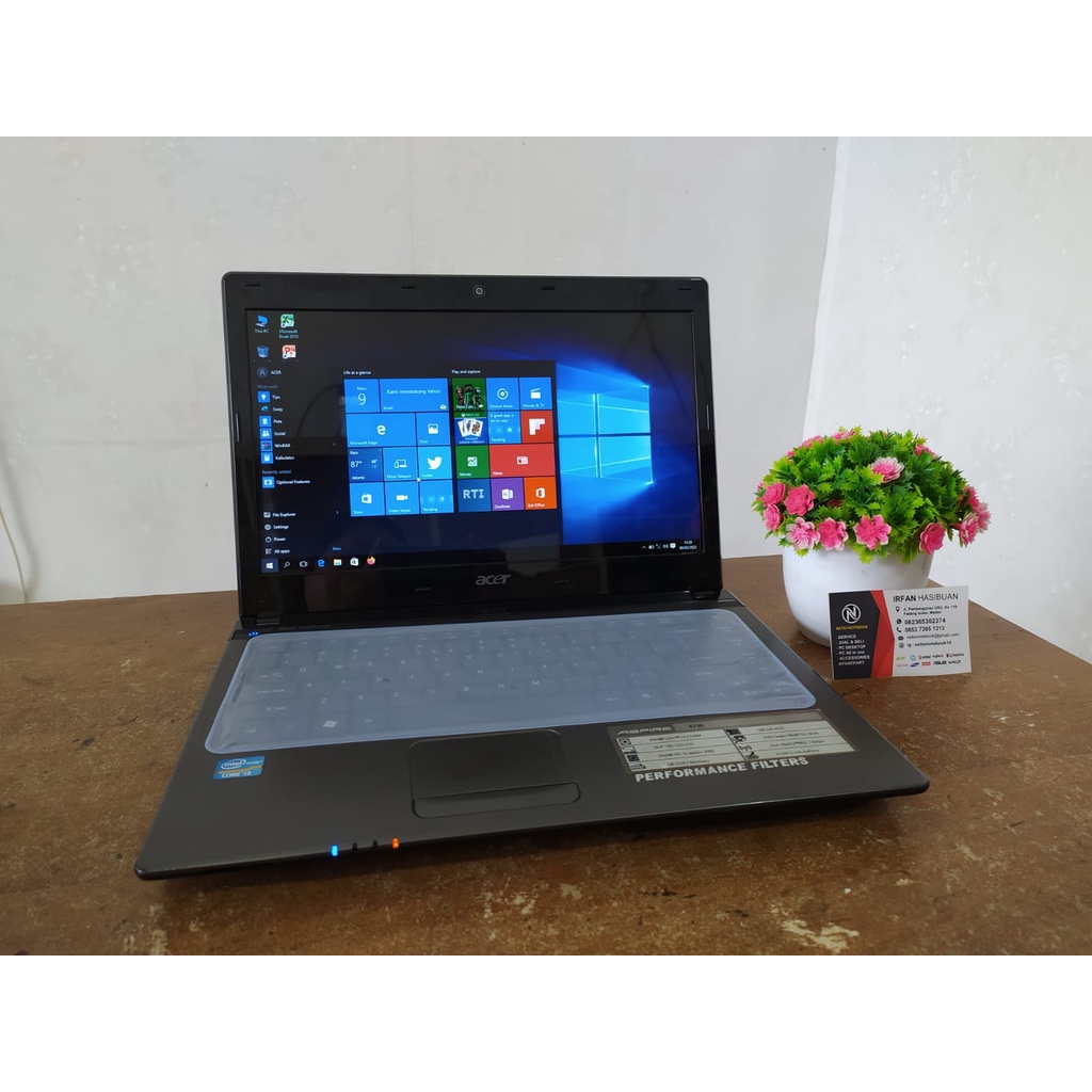 Laptop Acer 4750 / Intel Core i3 / Ram 4 gb
