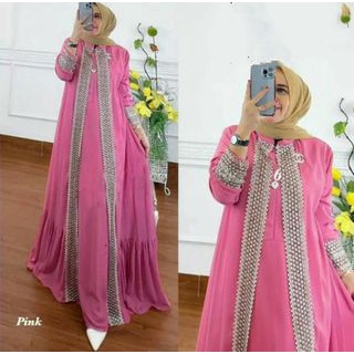 Abaya savina / abaya dress turki terbaru 2022 mewah / abaya maxi dress / new abaya / abaya terbaru 2022 kekinian viral / gamis abaya terbaru 2022 / gamis abaya ceruty terbaru 2022 / dress wanita terbaru 2022 kekinian / dress pesta muslimah / gamis abaya s