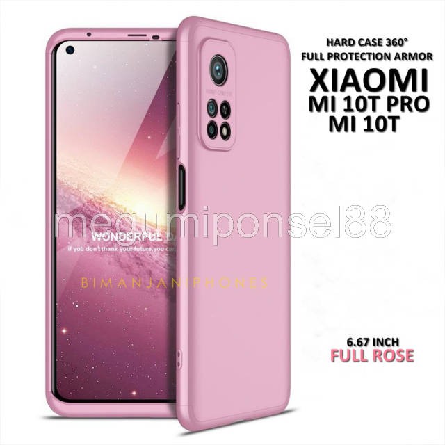 Xiaomi Mi 10T Mi 10T Pro Redmi Note 9 Pro - Hard Case 360° Full Protection 3in1 Full Armor GKK ORI