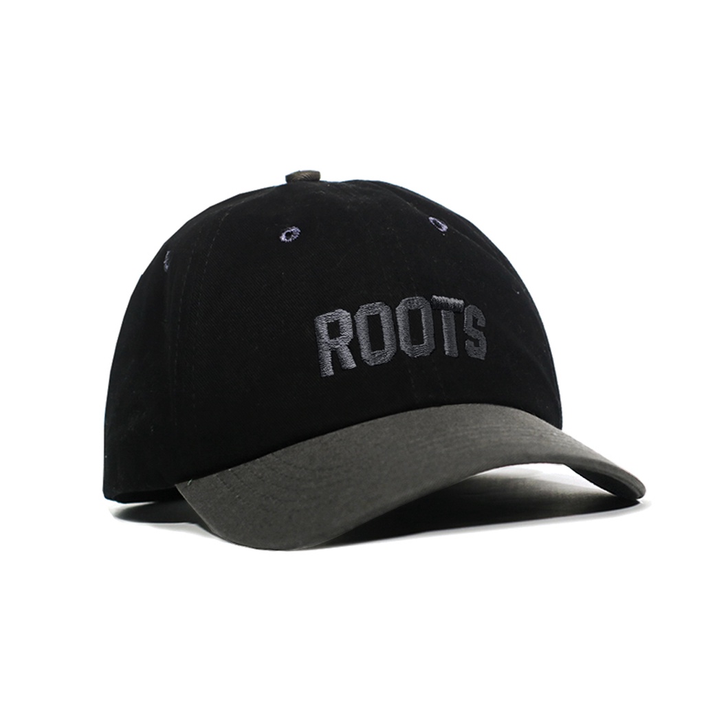 TOPI ROOTS - CAPS ROOTS | HITAM-ABU
