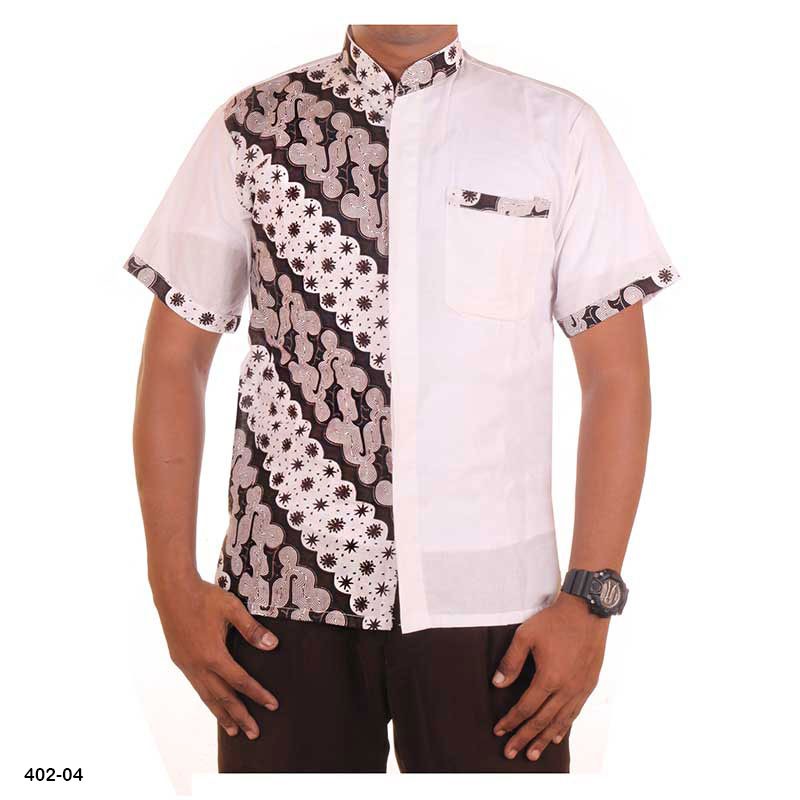 Baju Koko Batik Luqman Motif 6