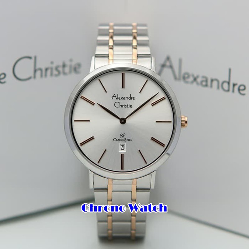 Jam Tangan Pria Alexandre Christie AC 8597 MD BTRSL Original / Alexander Christie 8597