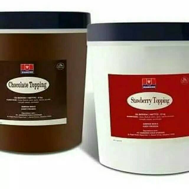 

diamond topping chocolate 5 l 2 pcs