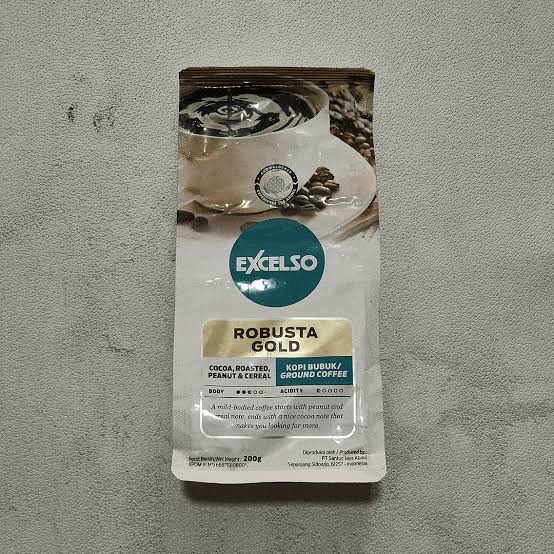 

kopi excelso robusta gold 200gr