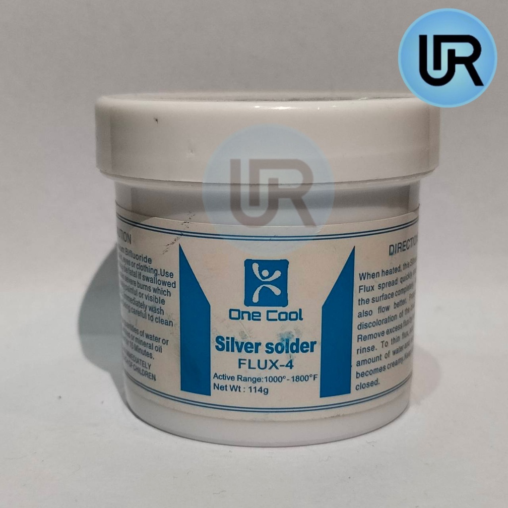 PASTA LAS | BRAZING FLUX MERK ONE COOL | SILVER SOLDER FLUX MERK ONE COOL ORIGINAL 114GRAM | PASTA L
