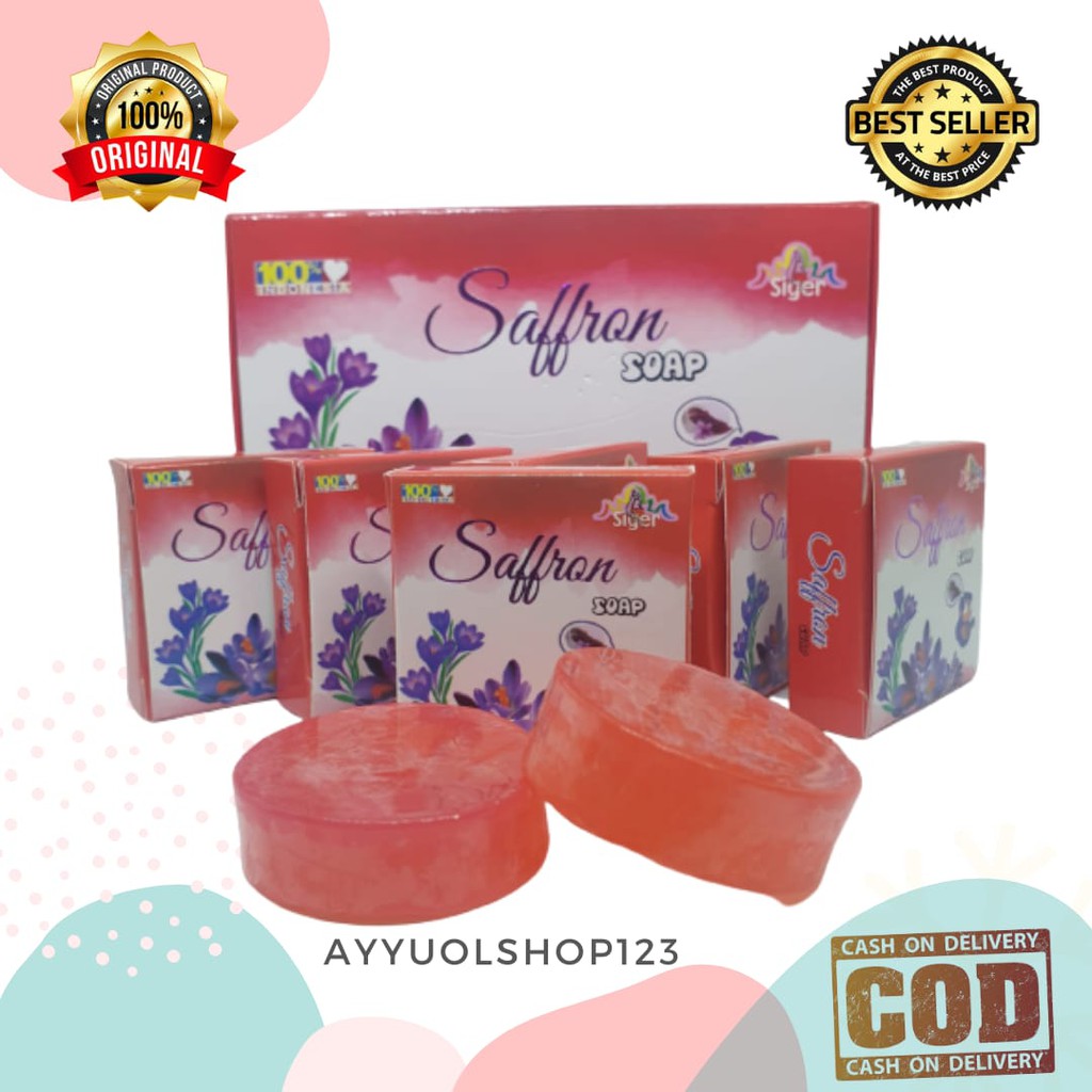 TERLARIS SABUN SAFFRON | SIGER SAFFRON SOAP