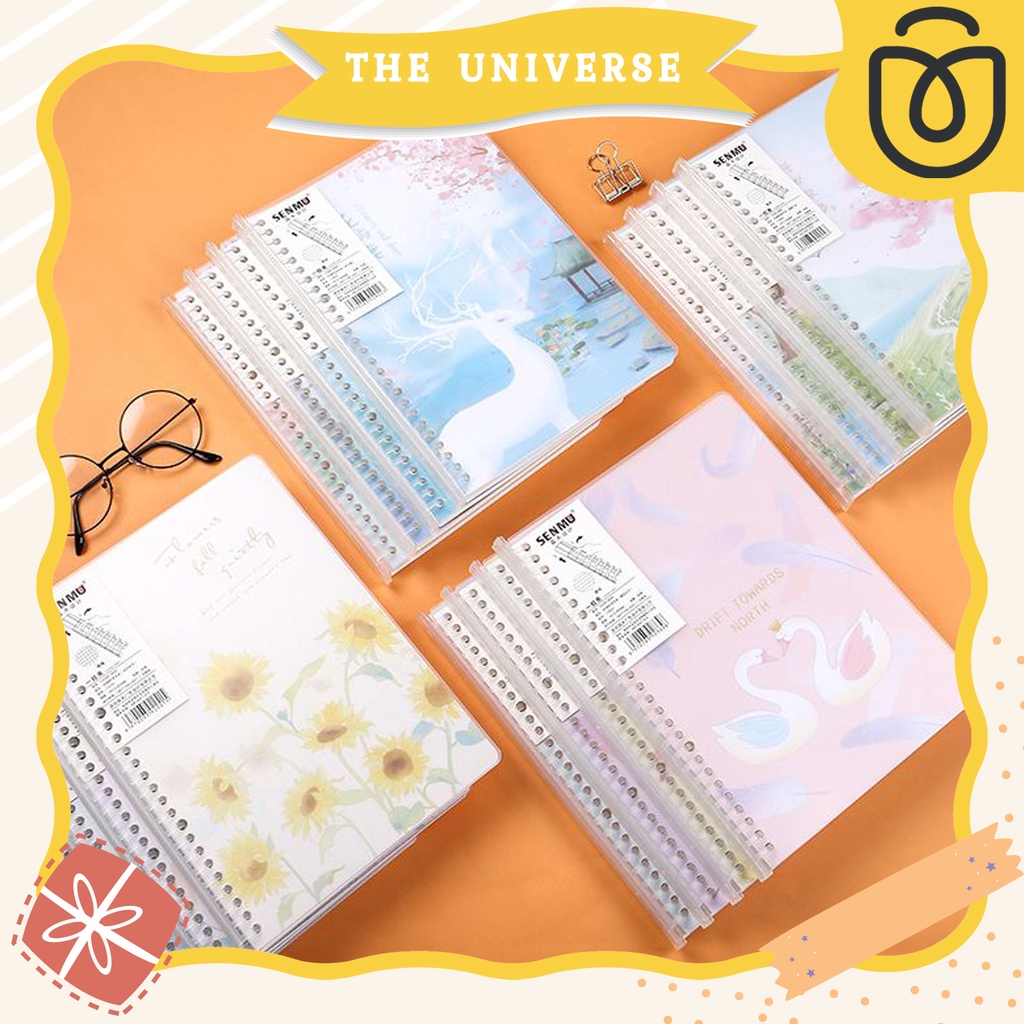 

[UNISTORE] Binder B5 Motif + Kertas 80 Lembar - ST0645