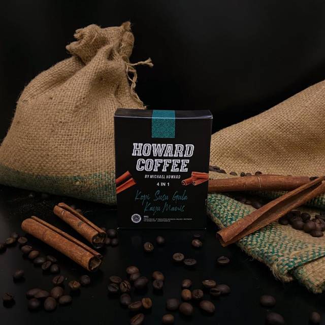 

HOWARD COFFEE CINNAMON 4 IN 1 125GR